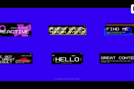 Pixel Titles For Premiere Pro 43263784