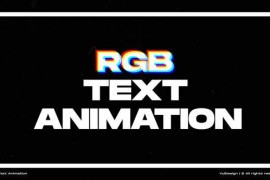 RGB Text Animation | AE 49637100