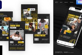 Merry Fashion Instagram Stories For Premiere Pro 44913204