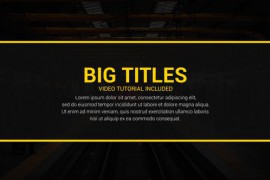 Dynamic Big Titles 45856474