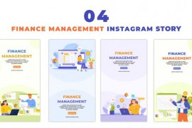 2D Flat Character Animation Finance Management Instagram Story 48059700