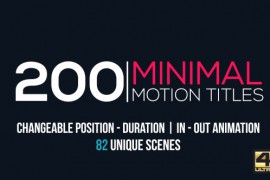 Minimal Motion Titles Pack 15713320