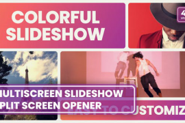 Multiscreen Gallery Slideshow | Split Screen Slideshow 51389901