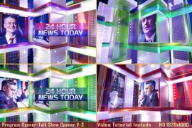 News Program Opener-Talk Show Opener V-3 48159958
