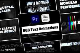 RGB Text Animations For Premiere Pro 50727975