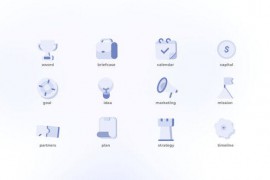 Business Plan - Flat Icons 49187223