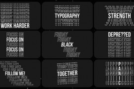 Kinetic Typography Text Titles 3.0 | After Effects 47849321