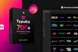 Free Download:Typo Kit | Animated Titles 41937017