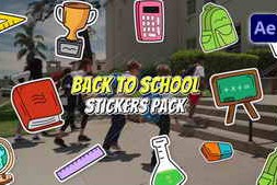Free Download:Back To School Stickers Pack 64562084