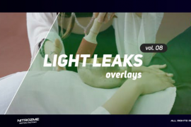 Light Leaks Overlays Vol. 08 for DaVinci Resolve 48288391