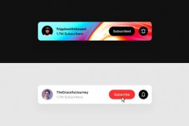 SUBB | Subscribe Button 45642416
