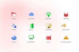Data Analysis - Flat Icons 46763876