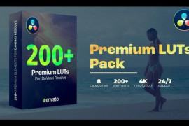 LUTs Pack | DaVinci Resolve 43337012