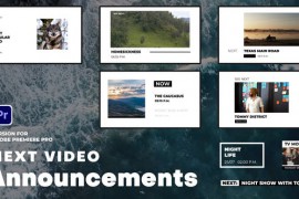 Next Video Announcements | Premiere Pro 50654899