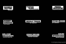 RGB Lower Thirds | After Effects 51638694