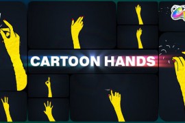 Cartoon Hands for FCPX 48542143