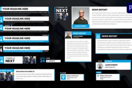 News Lower Thirds MOGRT 42289319