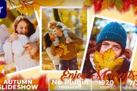 Autumn Memories Slideshow MOGRT 48695903
