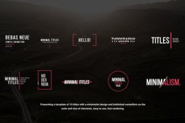 Minimal Titles 2.0 | FCP 46486214