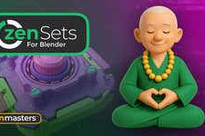Free Download:Zen Sets Blender Addon v3.0.0.6
