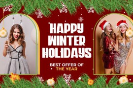 Merry Christmas Opener MOGRT 49370512