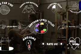Cartoon Lyric Titles for Premiere Pro 50669913