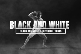 Black And White Fog Video Effects 56267853