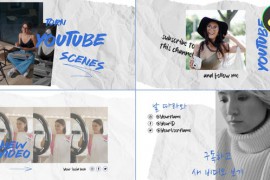 Torn Paper Social Media Slides for DaVinci Resolve 51868943