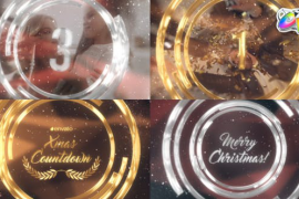 New Year And Christmas Countdown for FCPX 49761108