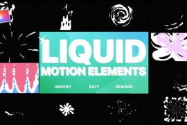 Liquid Motion Elements | FCPX 23920989