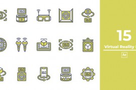 Virtual Reality Icon After Effect 48826682