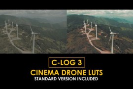 C-Log3 Cinema Drone and Standard LUTs 51223436