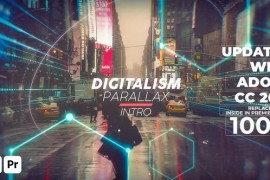 Digitalism Parallax Intro // Premiere Pro Template 48447204