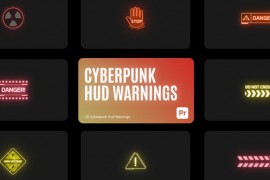 Cyberpunk Warnings for Premiere Pro 44731110