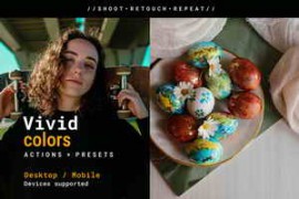 Vivid Colors – Actions and Presets 291389532