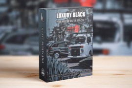 Dark and Moody Luxury Black Look Car Videography LUTs Pack 48478103