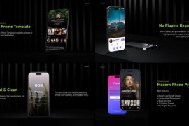 Modern Phone Mockup Promo 50749032