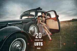 Eldamar Studio – 20 Vintage Film LUTs Pack