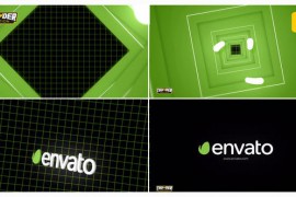 Dynamic Shape Tunnel Logo Reveal 48121806