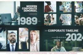 Corporate Timeline Slideshow 52380054