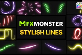 Stylish Lines | FCPX 27989981