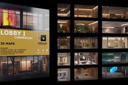 wParallax Lobby 1 | One-Click-Interiors for Archviz