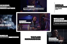 Animated Lower Thirds for Premiere Pro 51221931