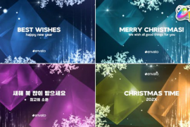 Christmas And New Year Typography for FCPX 49761625