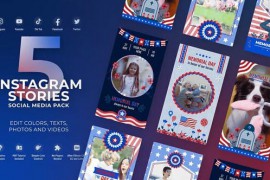 Memorial Day - 4th Of July Instagram Stories - Mogrt Premiere Pro 51871927