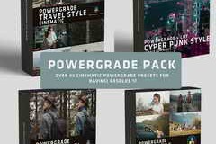 Colorwheelstore – Combo Powergrade for Davinci resolve