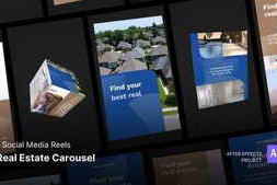 Free Download:Reels - Real Estate Carousel After Effects Project Files 59276833