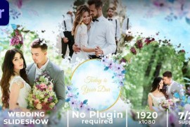 Romantic Wedding Slideshow MOGRT 43334822