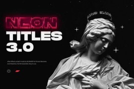 Neon Titles / Text Animations 45456054