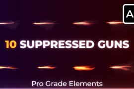 Suppressed Gunfire | Silencer Muzzle Flashes 45610827
